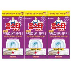 [내일도착]홈스타 맥스 퍼펙트 변기 클리너 3개 