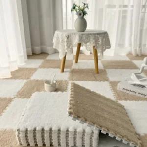 쿠션매트 퍼즐 층간소음 거실 놀이방 소프트 두꺼운 조립식 카페트