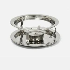 스텐 알콜다이 워머기 식탁용 음식 데우기 스텐 고체연료 받침대 알콜스텐드