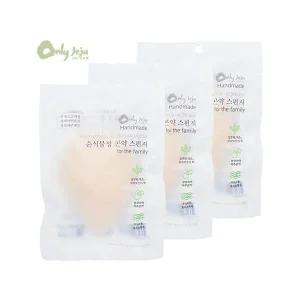 삼원캐슬 온리제주 건조형 곤약스펀지 사각형 X 3개