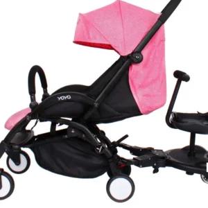 유모차 보조발판 트레일러 보조바퀴 보조의자 핸들