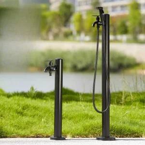 야외 식수대 공원 놀이터 공공장소 급수 한강 학교