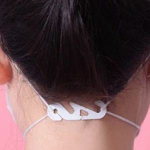 고품질 마스크귀보호대 면마스크끈 귀에걸지않는 큐빅마스크줄 (WFFNKQ3)