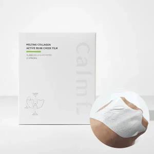 [캄프][30%OFF][마법 콜라겐패치]캄프 멜팅 콜라겐 액티브 99.94 치크 필름 5매(녹는 콜라겐)