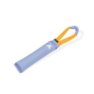 올리독 터거 | 내구성이 뛰어난 강아지 터그 장난감 재활용 튼튼한 물림 베개 손잡이 인터랙티브 풀 가져오기 및 훈련 (블루 헤론)