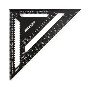 삼각목재작업자 각도자 대형 알루미늄 공방 스피드 스퀘어