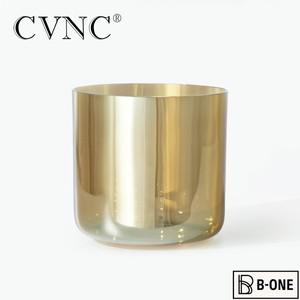 CVNC 샴페인 연금술 투명 크리스탈 노래 그릇, 불안 소리 치유, 스트레스 해소 및 명상, 망치 포함, 6 인