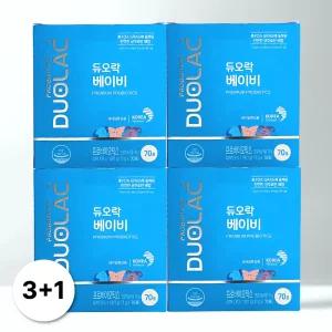 듀오락 베이비 아기 유산균 4박스 (280포)