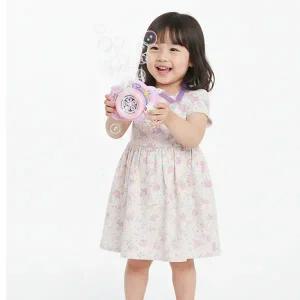 위시캣 아이냥 카메라 버블 자동 버블건 비눗방울 놀이 장난감