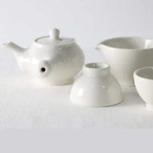 [골드스마일]백자 2인 다기 세트 다관 찻잔 다도 도자기 전통 용품