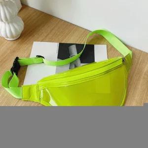 비치가방 pvc백 투명 컨셉힙색 미니백 여름 물놀이백 물놀이 수영장 여성 웨어 PVC소재