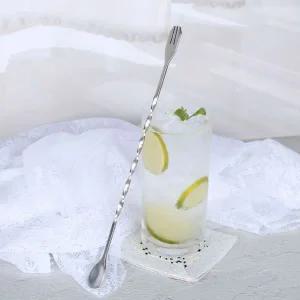 [셀러에이드]TC 스텐 머들러 스틱 바스푼 26cm