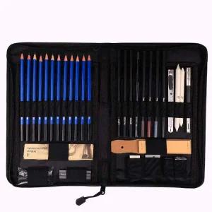 TC 스케치 연필키트 입문자 미술도구 40세트 JCN0184