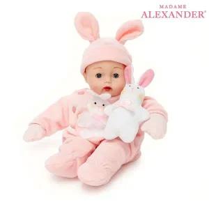 [셀러에이드]마담알렉산더 눈깜박이 핑크토끼 인형 31cm (MA28960)
