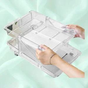 [골드스마일]정리대 고급 음료 조절 캔수납 사이즈 디스펜서 트레