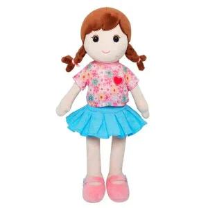 [셀러에이드]매직캐슬 헝겊인형 하늘색 드레스 봉제 인형 38cm