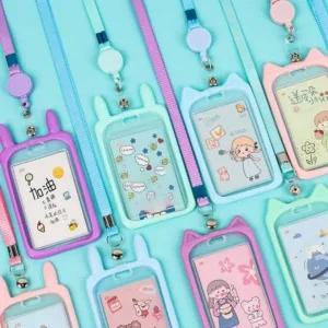 목걸이 베이직 실리콘 카드지갑 교통카드 올데이 케이