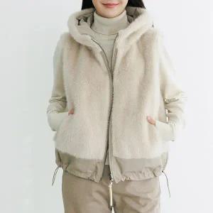 오키리버시블래빗퍼베스트 VEE6014_YC