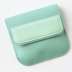 카드지갑 미니 학생 교통 카드 지갑 파우치 포켓 그린 투명카드지갑