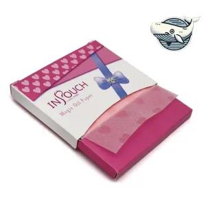 [하프클럽/]휴대용 기름종이 오일 컨트롤 필름 100매