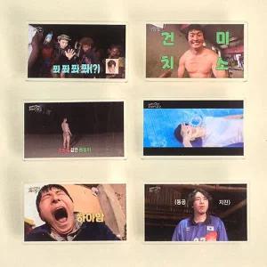 태계일주 포토 아크릴 마그넷 집게 4P 자석 공식 굿즈 연예인마그넷