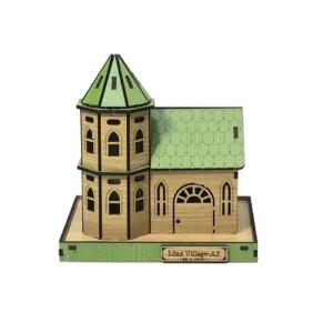 미니빌리지3하우스 나무모형 DIY 건축조립키트DIY만들기 3D만들기 DIY어처 DIY집만들기 만들기 어처소품 취