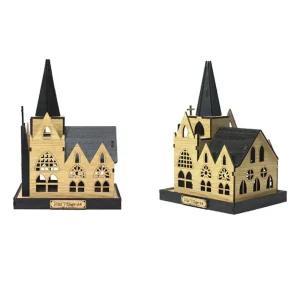미니빌리지성당 나무모형 DIY 건축조립키트DIY만들기 3D만들기 DIY어처하우스 DIY집만들기 만들기 어처소품