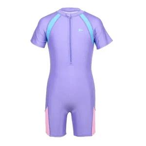 [레노마]여아 유니타드 3부 반신수영복 퍼플 RN-GF2F864-PP