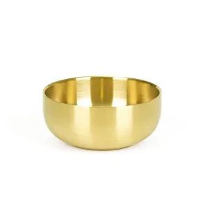 한국복진 티타늄코팅 스텐레스 이중구조 국대접 13.3cm