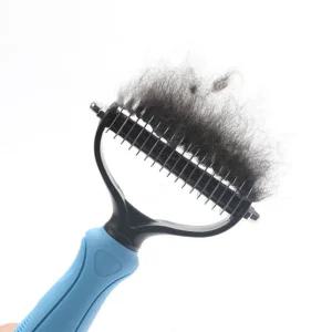 강아지털 고양이 청소기 제거기 애견빗 양날 브러쉬 털빗 갈이 강아지 애견