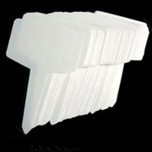 텃밭팻말 묘목 식물 화이트 T형 대형 100개화분 수목표찰 다육이이름표 라벨 꽃이름표