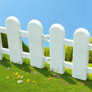 말뚝형 플라스틱 울타리 (5p 50x16cm A) DK06실외 가드닝 조경 화단 텃밭 경계 마당 꾸미기 낮은정원 분리