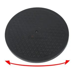 유니코 작업용 턴테이블 모니터 TV 받침대 대피규어 어회전 디스플레이 전시 어전시