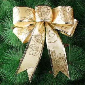 비타리토 더블스 골드 리본 오너먼트 10p세트트리장식품 크리마스