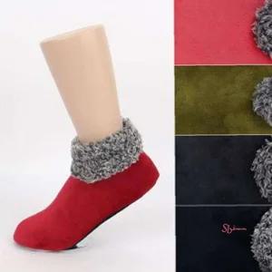 논슬립 털버선 유치원교사덧신 5매ghi860