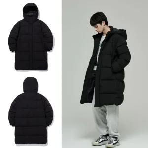 [BEST]인터크루 가볍고 따뜻한 후드 탈부착 오리털 롱패딩 점퍼 ITY4UD32A