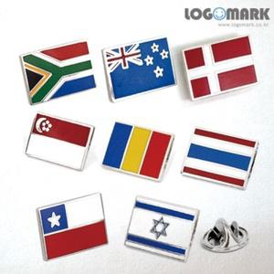 국기뺏지 8 남아공 싱가포르 루마니아 뉴질랜드 이스라엘 덴마크 태국 칠레