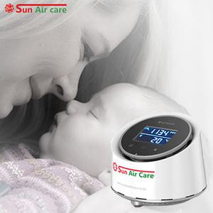 국산 CE인증 TV광고 신상품 썬에어케어 이산화탄소 미세먼지측정기 SAC-01