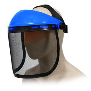 X-3 예초기 안면보호구 망 안전모 보호대 안전장비 용품