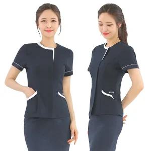 [샵피라] N0684 하이엔드원단 간호복 수술복 스크럽복 세트(양옆밴딩바지세트 / 스커트세트)