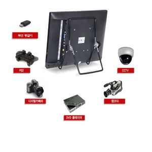 고해상도 소형 모니터 차량용 가정용 HDMI VGA AV 후방카메라 CCTV 스피커내장-T6