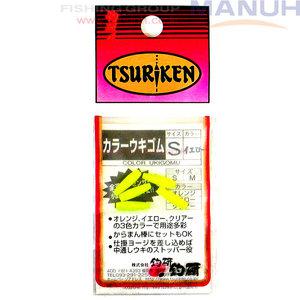 쯔리겐 칼라 우끼고무 S M 찌고무 낚시 소품