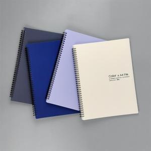 아이비스 6000 컬러PP스프링클리어화일40P  11925