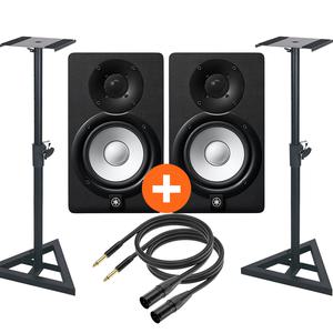 [야마하] HS5 블랙 x 스피커 스탠드 패키지