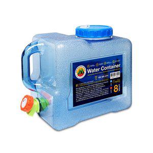 [MIR]헬로폴 캠핑물통 8L 수도꼭지 생수통 차박 워터 탱크