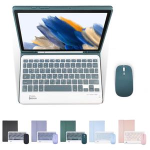 갤럭시탭A8 2022 10.5인치 콤비 케이스 (펜수납) 블루투스 키보드 마우스 패키지 x200 x205
