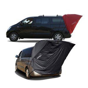 [셀링코리아]S 산들로 스타렉스 전용 차박 꼬리텐트 SA-OT036 캠핑용 트렁크 연장 타프 쉘터