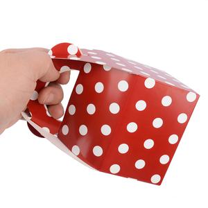 접이식 미니 컬러 손잡이 선물상자 사각쇼핑백 케이스