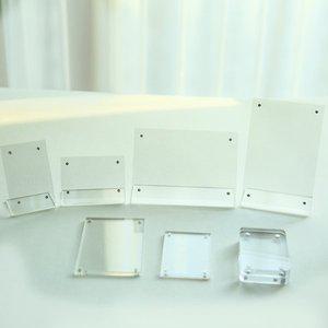 [갓샵]아크릴 POP 스탠드 메뉴판 꽂이 자석 가격표 [3type 쇼케이스 이름표 네임택 베이커리 L자형]