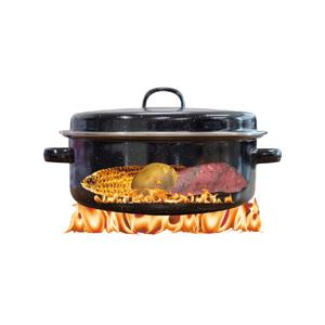 맑은하루 무수분 직화냄비 군밤 군고구마 직화구이 냄비